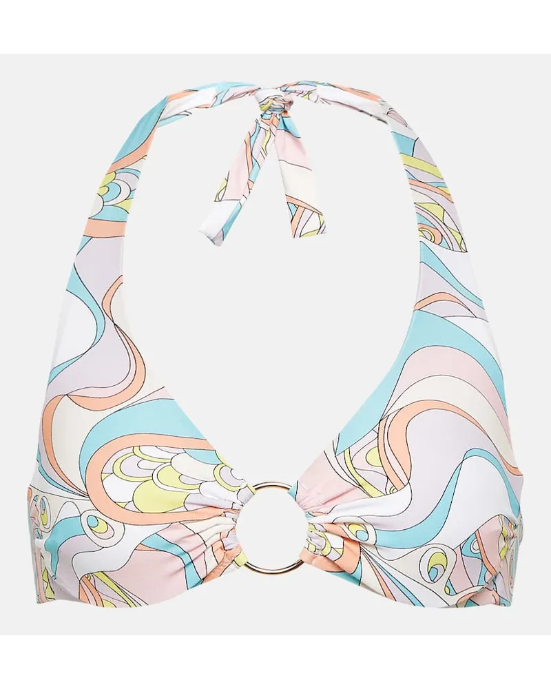 Melissa Odabash Top bikini Brussels con stampa Multicolore