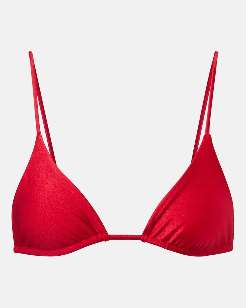 JADE SWIM Top bikini Via Rosso