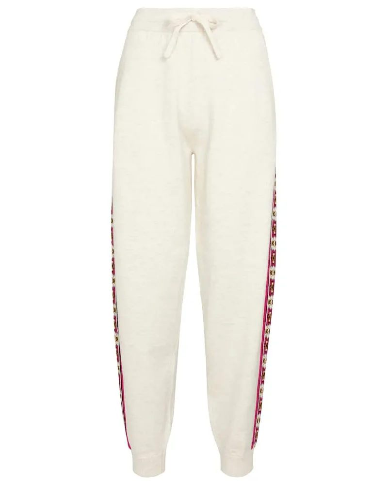 Isabel Marant Pantaloni sportivi Ekira Bianco