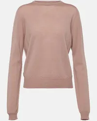 Rick Owens Pullover Maglia in lana Rosa