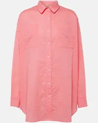 JADE SWIM Camicia Mika in cotone Rosa