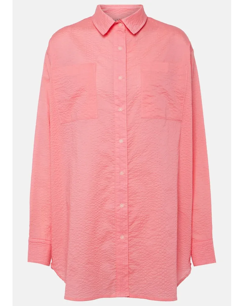 JADE SWIM Camicia Mika in cotone Rosa