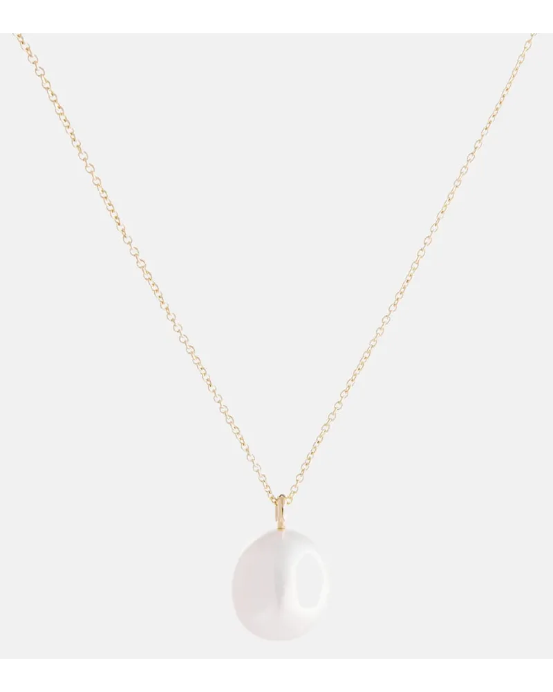Sophie Bille Brahe Collana L'eau Pearl in oro 14kt con perla Oro