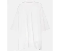 Rick Owens DRKSHDW T-shirt Tommy in jersey di cotone Bianco