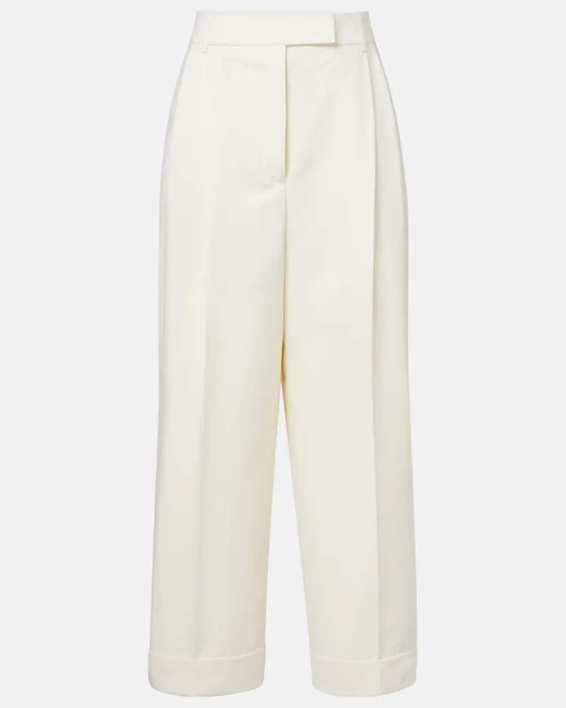 Róhe RÃ³he Pantaloni regular in lana vergine Bianco