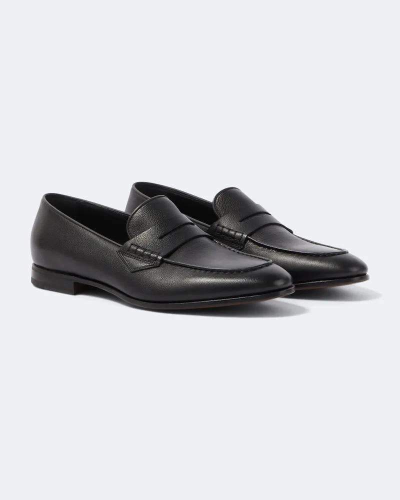 Canali Mocassini in pelle Nero