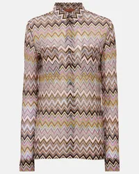 Missoni Camicia a zig-zag Multicolore