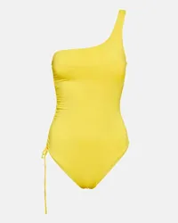 Melissa Odabash Costume intero monospalla Bodrum Giallo