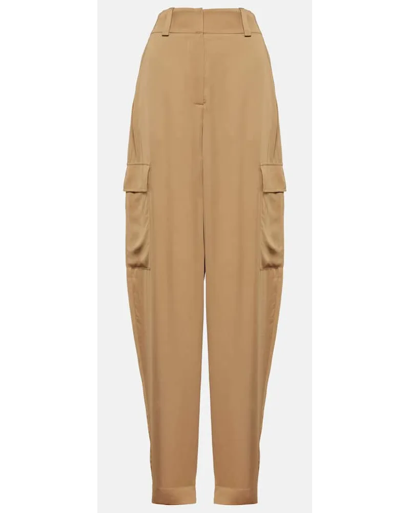 Joseph Pantaloni affusolati Treveris Marrone