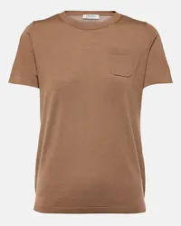 Max Mara Top in lana Marrone