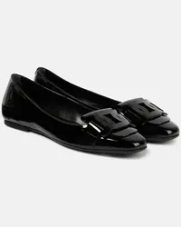 TOD'S Ballerine Kate in vernice Nero