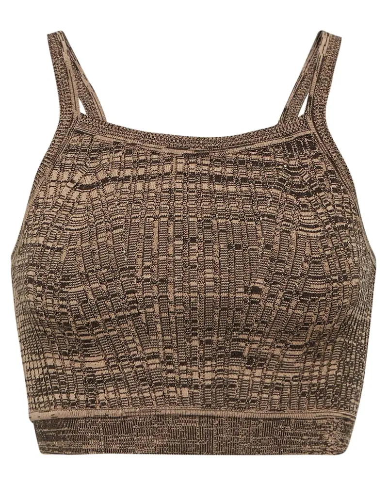 Live The Process Bralette Marl Marrone