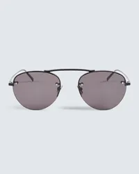 Saint Laurent Occhiali aviator SL 575 Nero