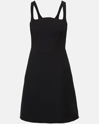 Valentino Garavani Miniabito Couture in crêpe Nero