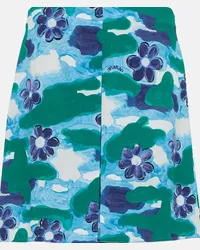 Marni Minigonna in cady con stampa Multicolore