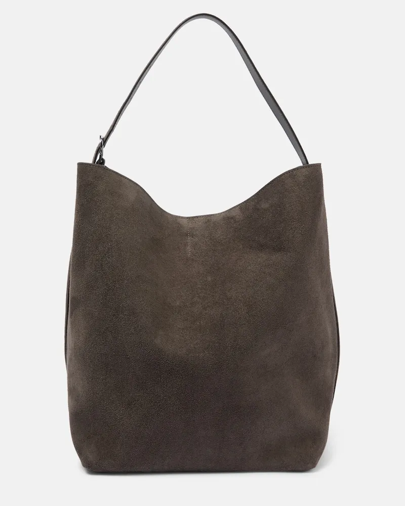 Totême Borsa in suede Grigio