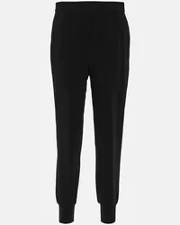 Stella McCartney Pantaloni sportivi Iconic in jersey Nero