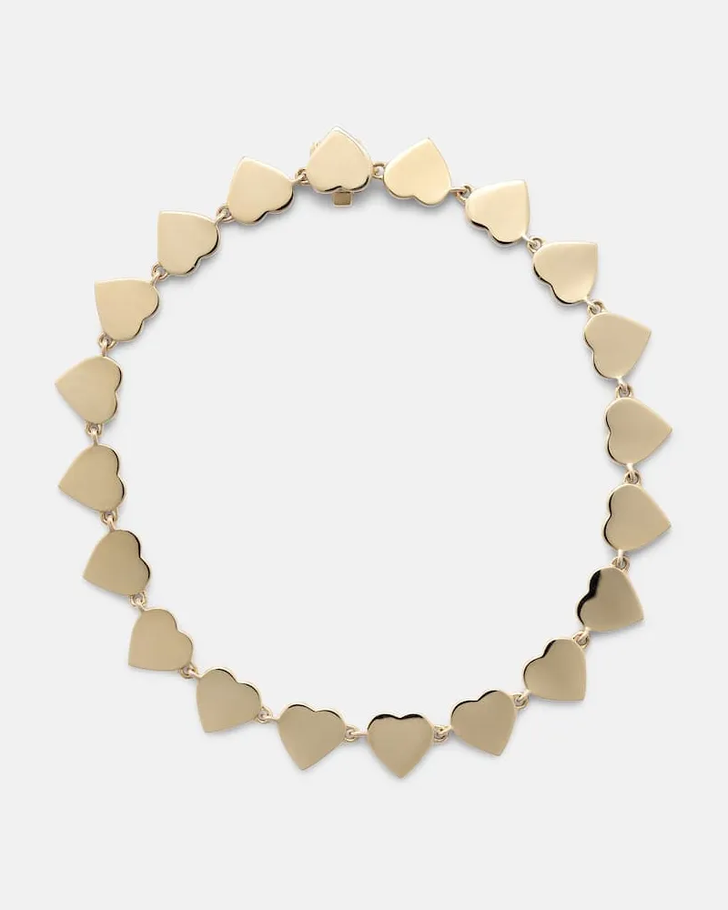 Sydney Evan Bracciale Pure Heart Eternity in oro 14kt Oro