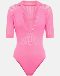 Jacquemus Body Yauco in maglia Rosa