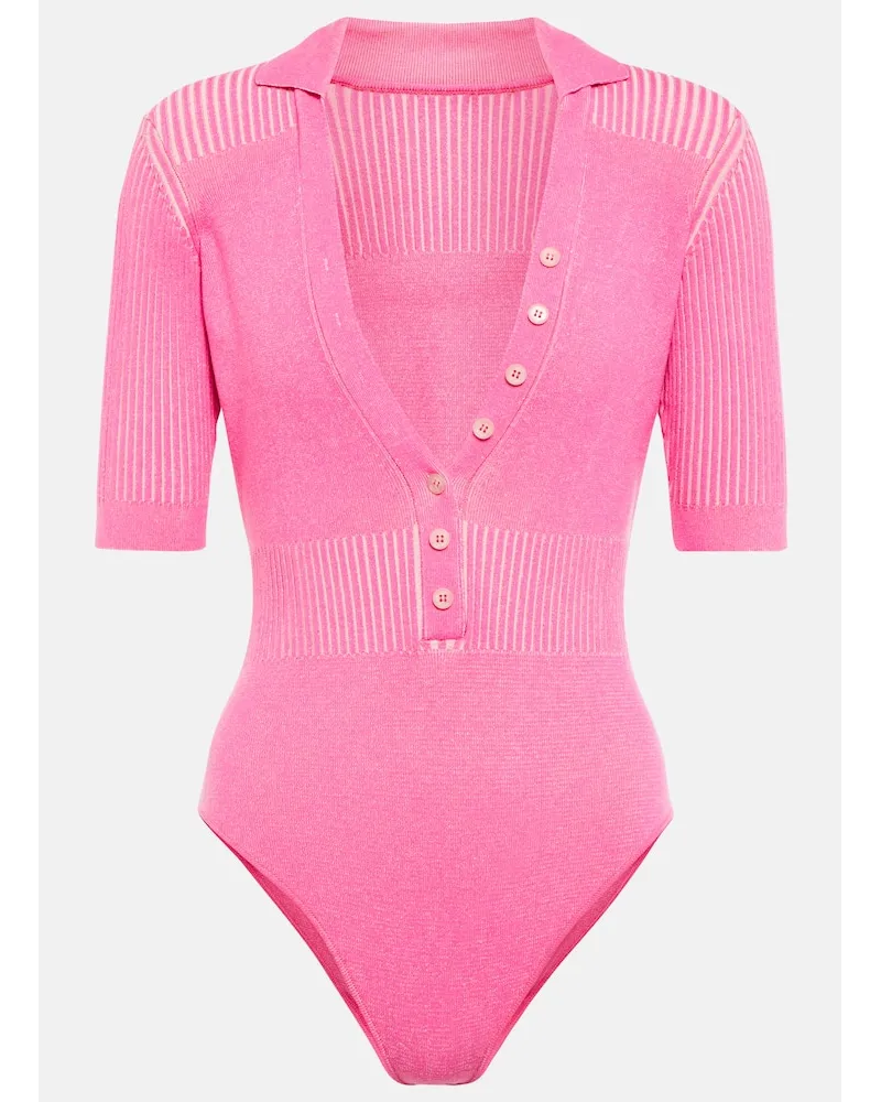 Jacquemus Body Yauco in maglia Rosa