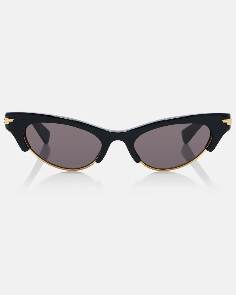 Bottega Veneta Occhiali da sole Fashion Show cat-eye Nero