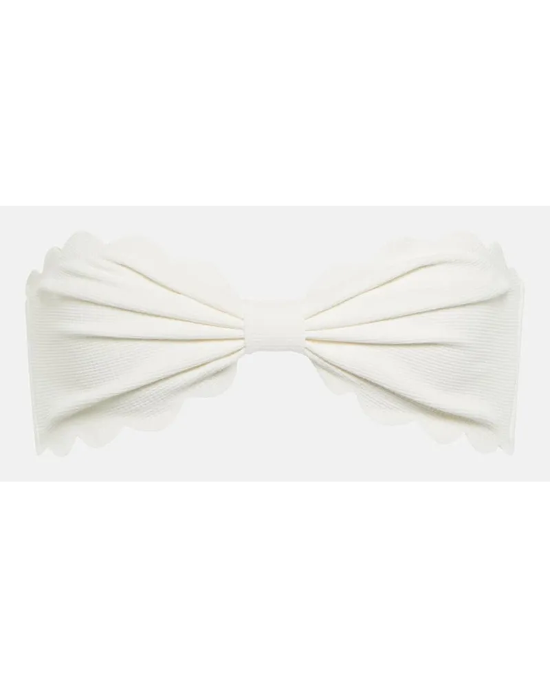 Marysia Top bikini Antibes Bianco