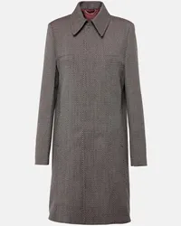 Victoria Beckham Cappotto in lana vergine Grigio