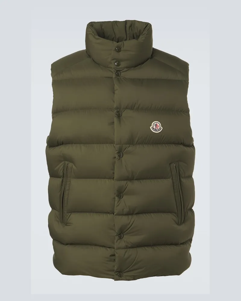 Moncler Piumino senza maniche Tibb Verde