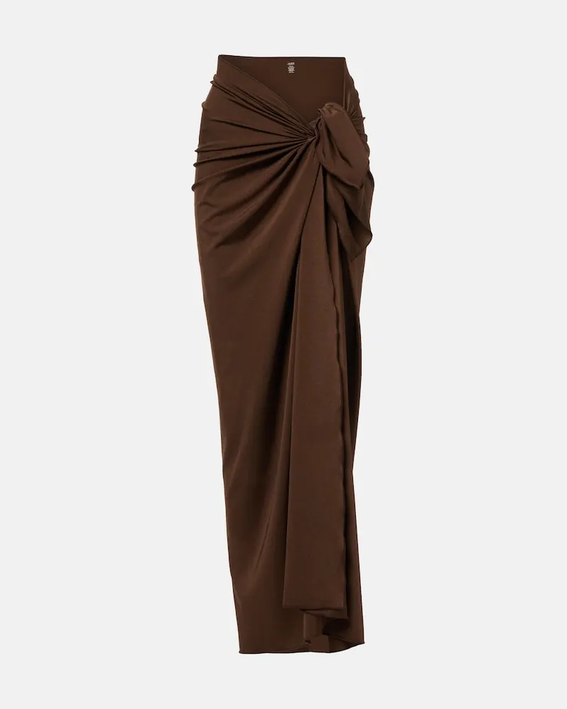 JADE SWIM Copricostume Nyla Marrone