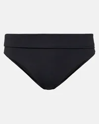 Melissa Odabash Slip bikini Brussels a vita bassa Nero