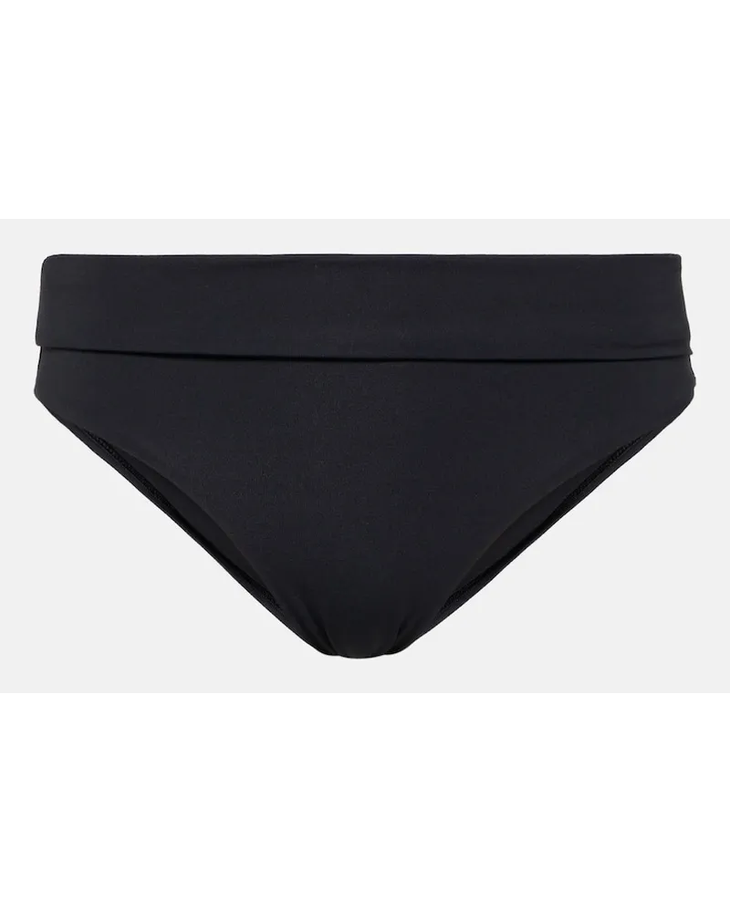 Melissa Odabash Slip bikini Brussels a vita bassa Nero