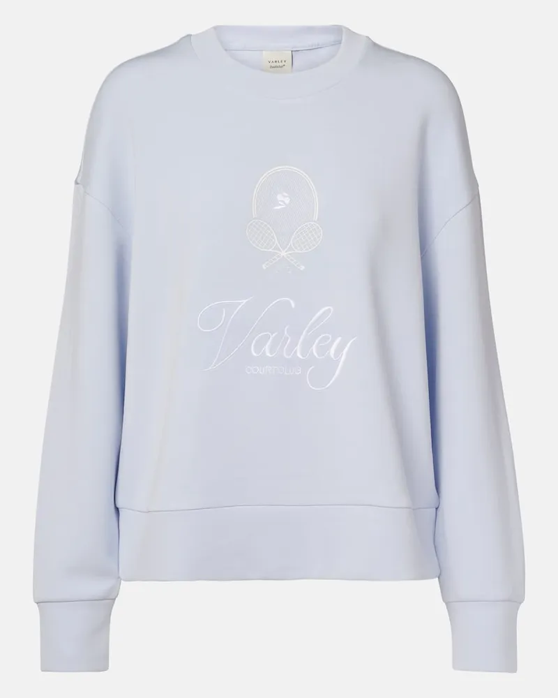 Varley Felpa Rasco con ricamo Blu