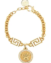 Versace Bracciale Medusa con cristalli Oro