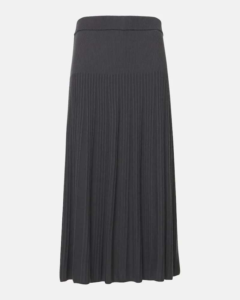 Joseph Gonna midi in maglia di lana Nero