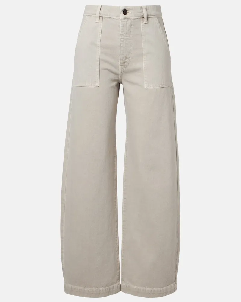 Frame Denim Jeans The Bow barrel Beige