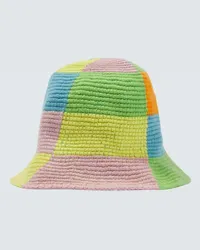 The Elder Statesman Cappello da pescatore in cashmere Multicolore