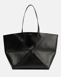 Loewe Borsa Puzzle Fold XL in pelle Nero