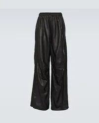 Balenciaga Pantaloni in pelle Nero