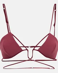 Nensi Dojaka Reggiseno in gabardine Viola