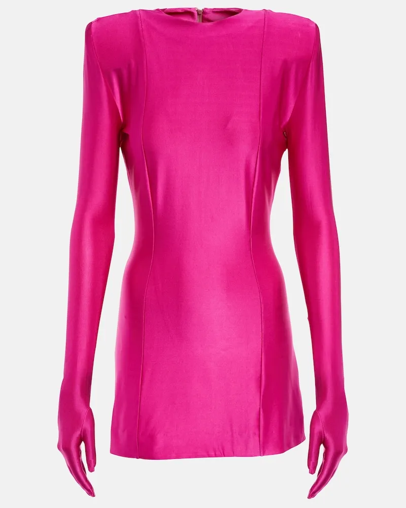 VETEMENTS Miniabito Diva in jersey Rosa