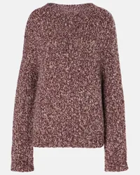 The Row Pullover Hauren in cashmere Rosso