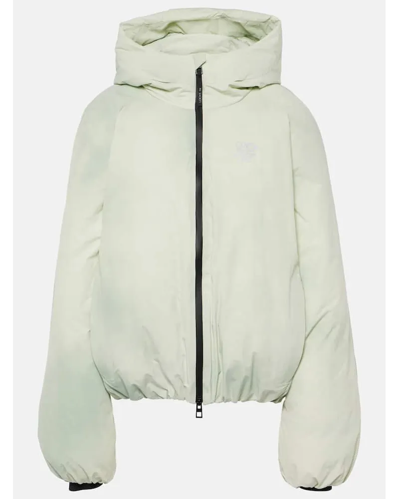 Loewe x On - Giacca imbottita Bianco