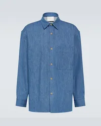 King & Tuckfield Camicia di jeans oversize Blu