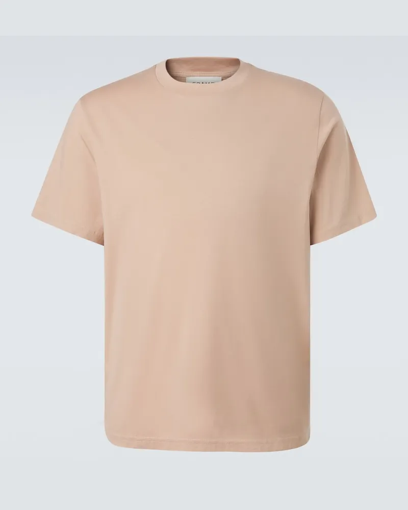 Frame Denim T-shirt in jersey di cotone Arancione