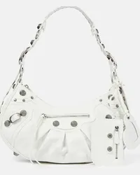 Balenciaga Borsa a spalla Le Cagole Small in pelle Bianco