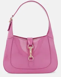 Gucci Borsa a spalla Gucci Jackie Small in vernice Rosa