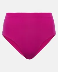 Eres Slip bikini Patine a vita alta Rosa