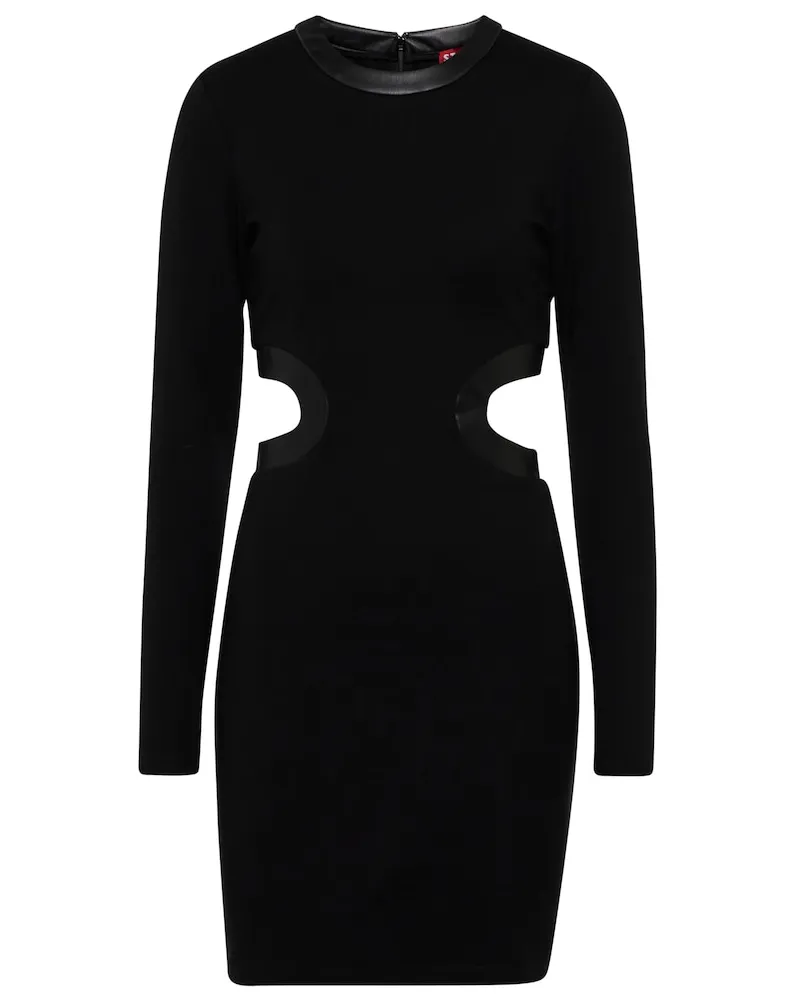 STAUD Miniabito Dolce in jersey con cut-out Nero