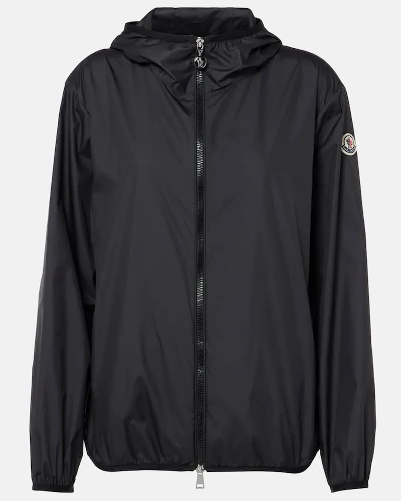 Moncler Giacca Fegeo in tessuto tecnico Nero