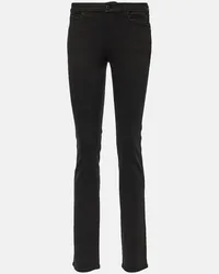 7 for all mankind Jeans regular a vita alta Nero